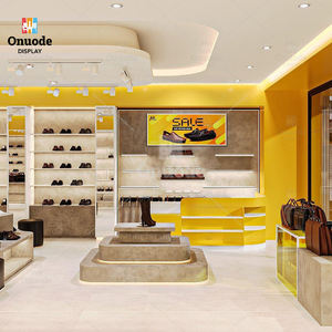 Luxury Fashion <b>Shoe</b> Display <b>Rack</b> Stylish <b>Wall</b>-Mounted <b>Shoe</b> Cabinet Sneaker Footwear Island Stand Eco-Friendly Heavy-Duty Custom - Product Image 5