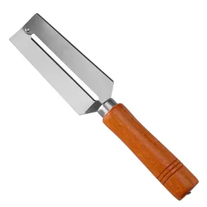 Nouveauté : Éplucheur en acier inoxydable avec manche en bois, durable, tranchant, <span class=keywords><strong>ergonomique</strong></span>, pour éplucher les fruits et légumes, idéal pour la cuisine à domicile - Product Image 3