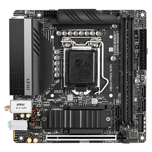 Placa mãe msi h510i pro wifi usado, suporta 10th gen intel core 11th gen intel core pentium gold e celeron processadores - Product Image 2
