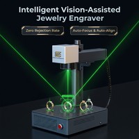 Machine de marquage laser à fibre mini tout-en-un, graveur laser portable de bureau pour boutique de cadeaux personnalisés, atelier de bricolage, gravure sur métal