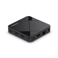 Boîtier TV Android 14 H96 MAX RK3518 2 Go 16 Go, Clé TV Intelligente Wi-Fi 2.4G/5Ghz HDR 4K 100M, Lecteur Multimédia H96MAX 4K, Décodeur