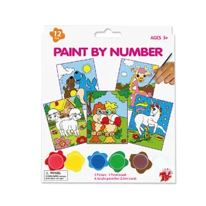 Wholesales junior senior diy Painting toy customize canvas Painting Custom Paint By Number