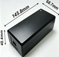 Chargeur de batterie Li-ion intelligent 54,6 V 48 V pour vélo électrique/trottinette électrique 12-25 Ah 13S 2A DC 5,5x2,1/2,5 mm Port certifié CE Lampe LED