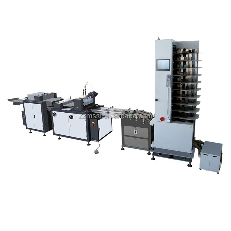 Booklet Stapling Machine - Efficient Saddle Stitch Binding