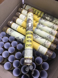 High Quality 52 X 2 X 410 Mm <b>Empty</b> Long Paper Cylinder Tube Custom Print Eco Friendly Packaging <b>Box</b> <b>For</b> Incense Use - Product Image 5