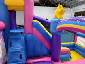 Château gonflable avec toboggan et piscine, château gonflable commercial pour enfants, château gonflable pour enfants, château gonflable avec toboggan - Product Image 5