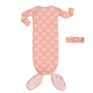 Bata anudada para bebé recién nacido, <span class=keywords><strong>pijama</strong></span> de manga larga súper suave - Product Image 2