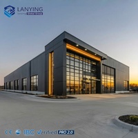 Edificio de Oficinas Modular de Estructura de Acero Prefabricado Personalizable, Estructura de Acero con Conexión por Pernos, Servicio de Diseño 3D Gratuito