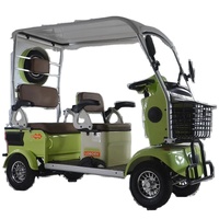 Scooter électrique de bonne qualité Tricycle électrique à quatre roues pour le transport de passagers de golf à vendre