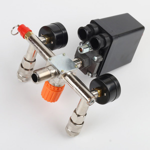 Vanne de régulation de pression en métal Lefoo avec manomètre pour pièces de compresseur d'air - Product Image 3