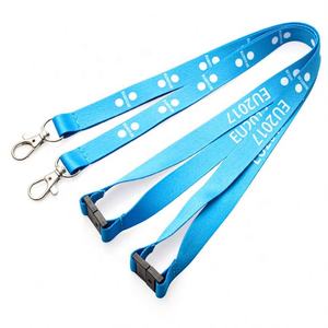 Cordon de sécurité personnalisé en gros impression offset et numérique Tube en polyester avec clip et logo - Product Image 6