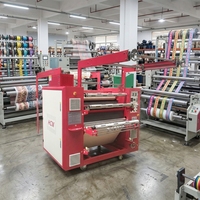 Machine d'impression à chaud à ruban haute performance, imprimante automatique rouleau à rouleau pour rubans multicolores en satin, nylon et polyester