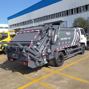 Tốt nhất JMC 7cbm Xe tải rác DIESEL tải phía sau (camion basura de nén) | nén chất thải hiệu quả cao - Product Image 5