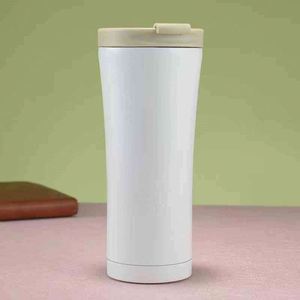 Stainless Steel Tumbler Vacuum <b>Flask</b> With Lid Travel Mug 12-24 Hours Thermal Insulation Minimalist Design Straight Cup - Product Image 4