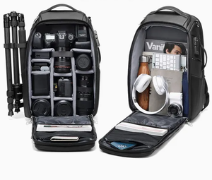 Digital Single Lens Reflex Double Shoulder 17.3&quot; Inch Laptop PRO Air Computer Video <strong>Camera</strong> Pack <strong>Backpack</strong> <strong>Bag</strong> - Product Image 2