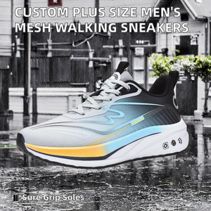 Zapatillas Deportivas <span class=keywords><strong>de</strong></span> Moda <span class=keywords><strong>para</strong></span> <span class=keywords><strong>Hombre</strong></span> con Logotipo Personalizado, Tallas Grandes US 13 14 EU 47 48, Entresuela EVA, Placa <span class=keywords><strong>de</strong></span> Carbono, Malla Transpirable, Casuales <span class=keywords><strong>para</strong></span> Caminar, con Aumento <span class=keywords><strong>de</strong></span> Altura - Product Image 4