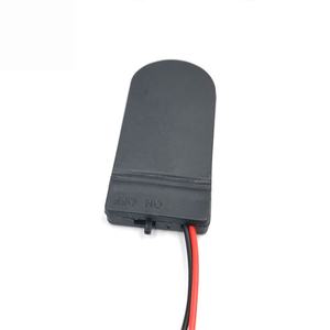 6V CR2032 Knoopcelbatterij Socket Holder Case Cover Met Aan/Uit Schakelaar 3V X 2 batterij Opbergdoos - Product Image 5