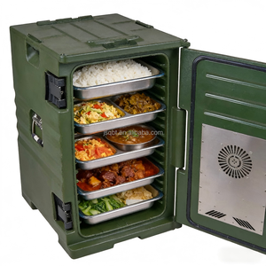 Lebensmittel-Aufbewahrungs- und Transportbehälter Stapelbare Catering-Warmhaltebox Elektrischer Ultra-Pan-Träger 90L 130L Verbesserte Isolierte Lebensmittelbox - Product Image 5
