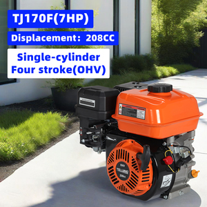 Venta Directa de Fábrica: Motor de Gasolina Monocilíndrico de Cuatro Tiempos, Refrigerado por Aire, 7HP, Arranque Eléctrico, Alta Velocidad para Maquinaria - Product Image 1
