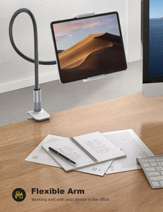 Support de <span class=keywords><strong>tablette</strong></span> flexible Lamicall LS02 pour tête de lit, support de <span class=keywords><strong>tablette</strong></span> pour bras paresseux, support de téléphone mains libres pour <span class=keywords><strong>tablette</strong></span> de 4 à 13 pouces - Product Image 3