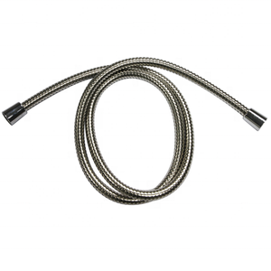 Tuyau de robinet de <span class=keywords><strong>douche</strong></span> <span class=keywords><strong>court</strong></span> chromé en acier inoxydable <span class=keywords><strong>Flexible</strong></span> de haute qualité pour pommeau de <span class=keywords><strong>douche</strong></span> à main - Product Image 4