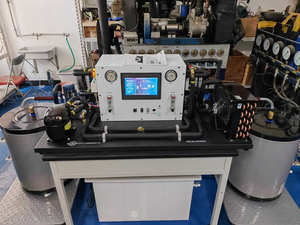 삼중열원 열펌프 실험시스템 증기터빈 발전 공기-물-토양 증기터빈 교육용 장비 - Product Image 5