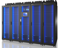 Armoire de serveur intelligente modulaire pour salle informatique, 19 pouces, 42U, avec UPS/PDU, armoire de centre de données micro modulaire