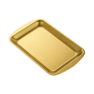 304 Stainless Steel Serving Tray Thickened Multi Functional For Sushi Dessert Snack Flat Bottom Grill Pan - Product Image 2