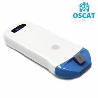 Système d'échographie sans fil OSCAT, sonde double micro-convexe linéaire, scanner vétérinaire, guide d'aiguille, imagerie haute résolution, CE