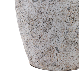 Vaso Rustico in Terracotta con Ornamenti Sotto le Maniglie, Elegante Vaso da Terra per Soggiorno e Ufficio - Product Image 5