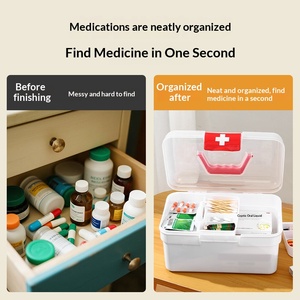 <span class=keywords><strong>Caja</strong></span> de Almacenamiento para Kit Médico de Diseño Moderno, en Oferta, Ecológica, de PP, Forma Rectangular, Capacidad de 10-20L, Plegable - Product Image 3