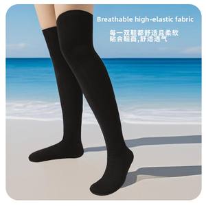 Женские кроссовки для фитнеса в помещении, для прыжков, тренировок с верёвкой, бесшумные, нескользящие, домашние, с мягкой подошвой, дышащие, спортивные, высокие. - Product Image 2