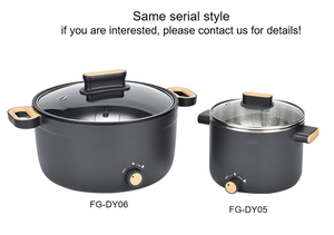 Prix usine 4 litres poêles électriques antiadhésif Smart Cooker Multi-Use Electric Cooking Hot Pot Cooker For Multi-Purpose - Product Image 6