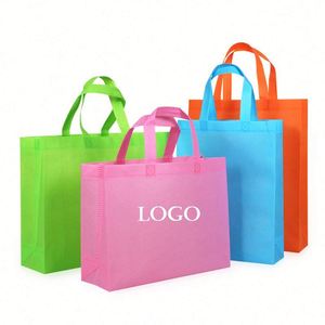 Bolsa de Compras Reutilizable Personalizable, Ecológica, Impresa, de Tela No Tejida, Reciclada, Promocional, con Logotipo Personalizado, para Regalos - Product Image 2
