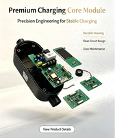 Nouvelle carte mère WiFi pour chargeur EV portable domestique JS Mode2 avec protection contre les fuites et les surcharges pour module double, kit de modernisation/amélioration complet