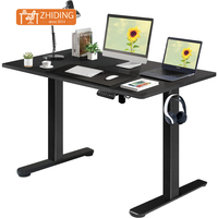 Bureau à domicile bureau d'ordinateur élévateur ergonomique à 2 niveaux bureau debout réglable électrique