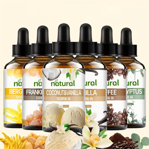 メーカー卸売ディフューザーアロマセラピーオーガニックナチュラルピュアローズティーツリーラベンダーエッセンシャルオイル（アロマセラピーキャンドル用） - Product Image 1