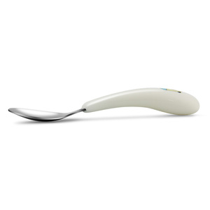 Cuchara de acero inoxidable para niños lindos de grado alimenticio, juegos de <span class=keywords><strong>cubiertos</strong></span> para niños, juego de tenedor y cuchara plateados - Product Image 5