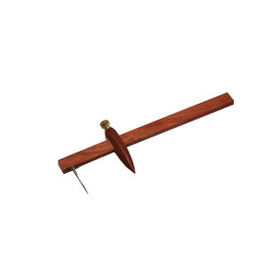 Houten Aardewerk Gereedschap Kompas Remklauw Voor Ronde Kleiplaat - Product Image 6