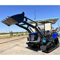 Tracteurs agricoles à chenilles 80-140 CV, moteur diesel, transmission par engrenages, haute productivité et sécurité, prix bas