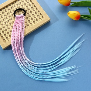 Elastici per <span class=keywords><strong>capelli</strong></span> per bambine, <span class=keywords><strong>extension</strong></span> per <span class=keywords><strong>capelli</strong></span> per bambini, accessori per il giorno dei <span class=keywords><strong>capelli</strong></span> pazzi, parrucche colorate, trecce colorate con elastico per <span class=keywords><strong>capelli</strong></span> per ragazze - Product Image 6