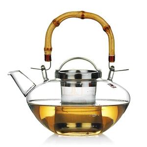 Jarra de vidro transparente maior, suco de água fria, jarra de vidro, conjuntos de copos com tampas de aço - Product Image 4