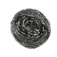 20g 410 fil à récurer de cuisine en acier inoxydable argent maison cuisine produits tendance éponge de cuisine