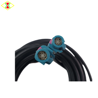 Câble adaptateur LVDS 4 broches, câble blindé 4 cœurs, connecteur femelle-femelle, 7 m pour écrans de transmission automobile, audio de voiture