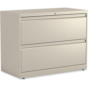 Alera 36\" X 18.63\" X 28\" Metal Lateral <b>File</b> with 2 Legal/Letter-Size <b>File</b> <b>Drawers</b> Putty Color - Product Image 1