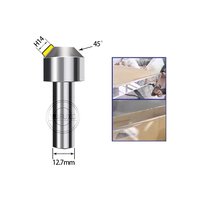Machine de découpe acrylique personnalisable YUFU OEM, couteau diamanté à revêtement DLC biseauté à 45 degrés, dureté élevée 45HRC, tournage rapide pour