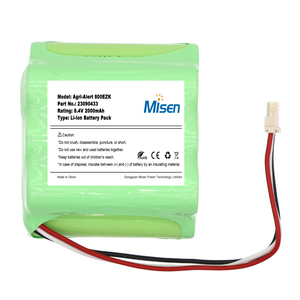 Disesuaikan Misen Ager-peringatan 800EZK penggantian 8.4V 2000mAh Ni-MH paket baterai untuk AP sistem Alarm - Product Image 3