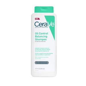 Shampooing équilibrant et régulateur de sébum 12 Fl Oz pour cuir chevelu normal à gras avec céramides et PCA de zinc - Product Image 1
