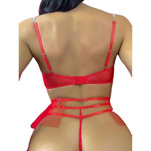 Sitio web independiente de comercio exterior, abastecimiento transfronterizo de lencería sexy fina, transparente, bordada, de malla, europea y americana. - Product Image 5