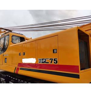 Grue sur chenilles XGC75 de 75 tonnes, équipement de levage d'occasion, prix de vente de la grue de levage - Product Image 5